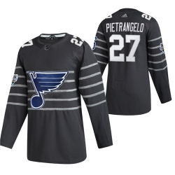 Blues 27 Alex Pietrangelo Gray 2020 NHL All Star Game Adidas Jersey