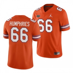 Florida Gators Jaelin Humphries Orange Game Men'S Jersey