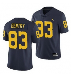 Michigan Wolverines Zach Gentry Navy Limited Men'S Jersey