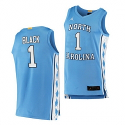 North Carolina Tar Heels Leaky Black Blue Authentic Jersey