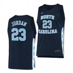 North Carolina Tar Heels Michael Jordan Navy Alternate Men Jersey