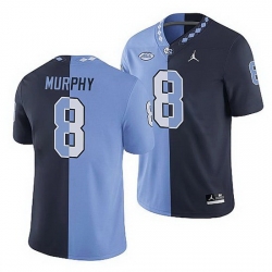 North Carolina Tar Heels Myles Murphy College Football Navy Blue Split Edition Game Jersey