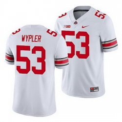 Ohio State Buckeyes Luke Wypler White Game Men'S Jersey