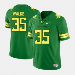 Men Oregon Ducks Joe Walker College Football Green Jersey