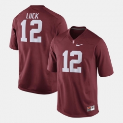 Men Stanford Cardinal Andrew Luck Alumni Football Game Cardinal Jersey