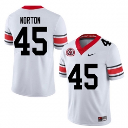 2020 Men #45 Bill Norton Georgia Bulldogs 1980 National Champions 40th Anniversary College Football