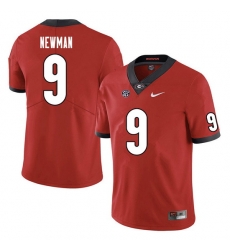 Men #9 Jamie Newman Georgia Bulldogs College Football Jerseys Sale-Red