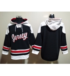 Men New Jersey Devils Black Blank Stitched Hoody