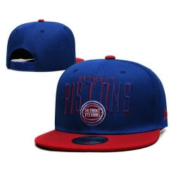 Detroit Pistons Snapback Cap 25K J806