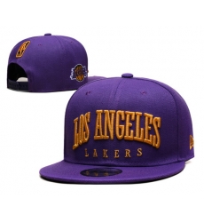 Los Angeles Lakers Snapback Cap 012