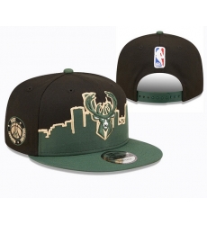 Milwaukee Bucks NBA Snapback Cap 007