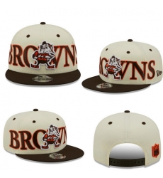 Cleveland Browns Snapback Cap 26H Q980