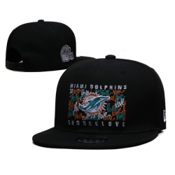 Miami Dolphins Snapback Hat 24E01