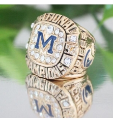 1997 University of Michigan NCAA National League Competition Rose Bowl Championship Ring