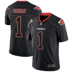 Cardinals 1 Kyler Murray Lights Out Black Men Stitched Football Limited Rush Jersey