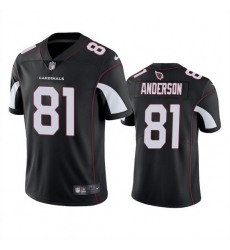 Men Arizona Cardinals 81 Robbie Anderson Black Vapor Untouchable Stitched Football Jersey