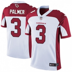 Men Nike Arizona Cardinals 3 Carson Palmer White Vapor Untouchable Limited Player NFL Jersey