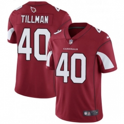 Men Nike Arizona Cardinals 40 Pat Tillman Red Team Color Vapor Untouchable Limited Player NFL Jersey