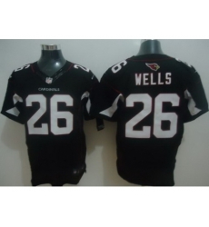 Nike Arizona Cardinals 26 Chris Wells Black Elite NFL Jersey