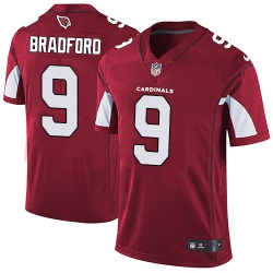 Nike Cardinals #9 Sam Bradford Red Team Color Mens Stitched NFL Vapor Untouchable Limited Jersey