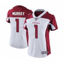 Women Arizona Cardinals #1 Kyler Murray White Vapor Untouchable Limited Player NFL Jersey