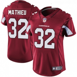 Womens Nike Arizona Cardinals 32 Tyrann Mathieu Elite Red Team Color NFL Jersey