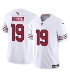 Youth Arizona Cardinals 19 Desmond Ridder White 2023 F U S E Vapor Untouchable Limited Stitched Football Jersey