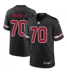 Youth Arizona Cardinals Paris Johnson #70 Black 2024 F U S E Vapor Untouchable Limited Stitched