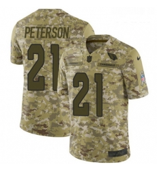 Youth Nike Arizona Cardinals 21 Patrick Peterson Limited Camo 2018 Salute to Service NFL Jersey