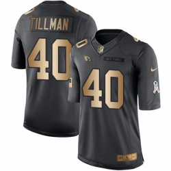 Youth Nike Arizona Cardinals 40 Pat Tillman Limited BlackGold Salute to Service NFL Jersey