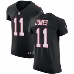 Men Nike Atlanta Falcons 11 Julio Jones Black Alternate Vapor Untouchable Elite Player NFL Jersey