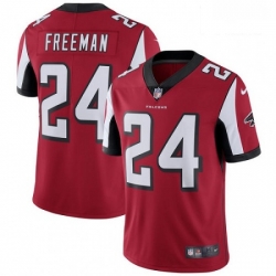 Men Nike Atlanta Falcons 24 Devonta Freeman Red Team Color Vapor Untouchable Limited Player NFL Jersey