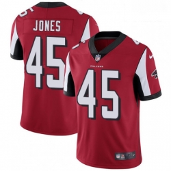 Men Nike Atlanta Falcons 45 Deion Jones Red Team Color Vapor Untouchable Limited Player NFL Jersey