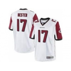 Nike Atlanta Falcons 17 Devin Hester White Elite NFL Jersey