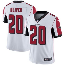 Nike Falcons 20 Isaiah Oliver White Vapor Untouchable Limited Jersey