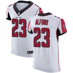 Nike Falcons #23 Robert Alford White Mens Stitched NFL Vapor Untouchable Elite Jersey