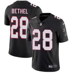 Nike Falcons Justin Bethel Black Vapor Untouchable Limited Jersey