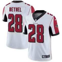 Nike Falcons Justin Bethel White Vapor Untouchable Limited Jersey