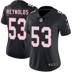 Nike Atlanta Falcons #53 LaRoy Reynolds Elite Women Black Home Jersey