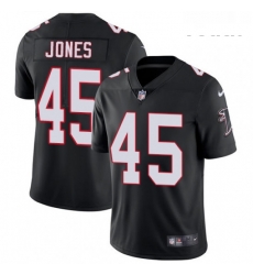 Youth Nike Atlanta Falcons 45 Deion Jones Black Alternate Vapor Untouchable Limited Player NFL Jersey