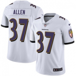 Men Nike Javorius Allen Baltimore Ravens Limited White Jersey