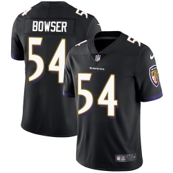 Nike Ravens #54 Tyus Bowser Black Alternate Mens Stitched NFL Vapor Untouchable Limited Jersey