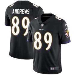 Nike Ravens #89 Mark Andrews Black Alternate Mens Stitched NFL Vapor Untouchable Limited Jersey