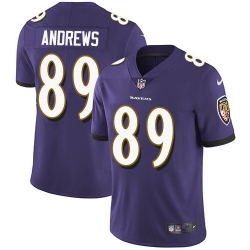 Nike Ravens 89 Mark Andrews Purple Vapor Untouchable Limited Jersey