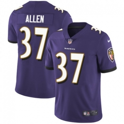 Youth Nike Javorius Allen Baltimore Ravens Limited Purple Team Color Jersey