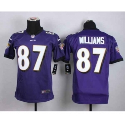 nike youth nfl jerseys baltimore ravens 87 williams purple[nike]