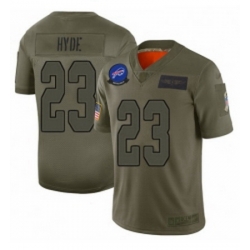 Men Buffalo Bills 23 Micah Hyde Limited Camo 2019 Salute to Service Football Jersey