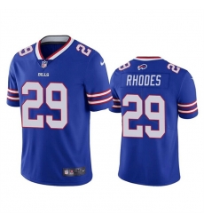 Men Buffalo Bills 29 Xavier Rhodes Blue Vapor Untouchable Limited Stitched Jersey