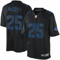 Mens Nike Buffalo Bills 25 LeSean McCoy Limited Black Impact NFL Jersey