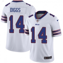 Nike Bills 14 Stefon Diggs White Men Stitched NFL Vapor Untouchable Limited Jersey